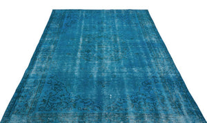 Apex Vintage Carpet Turquoise 16555 163 x 282 cm