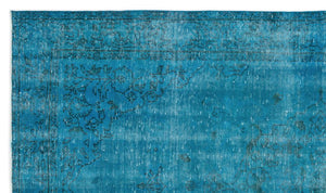 Apex Vintage Carpet Turquoise 16555 163 x 282 cm