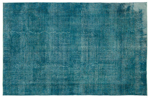 Apex Vintage Carpet Turquoise 17465 195 x 295 cm