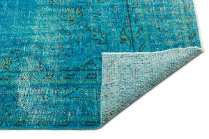Apex Vintage Carpet Turquoise 17566 193 x 308 cm