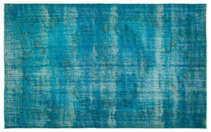 Apex Vintage Carpet Turquoise 17566 193 x 308 cm