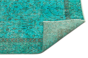 Apex Vintage Carpet Turquoise 17587 161 x 262 cm