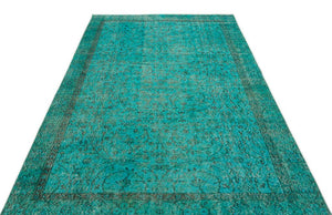 Apex Vintage Carpet Turquoise 17587 161 x 262 cm