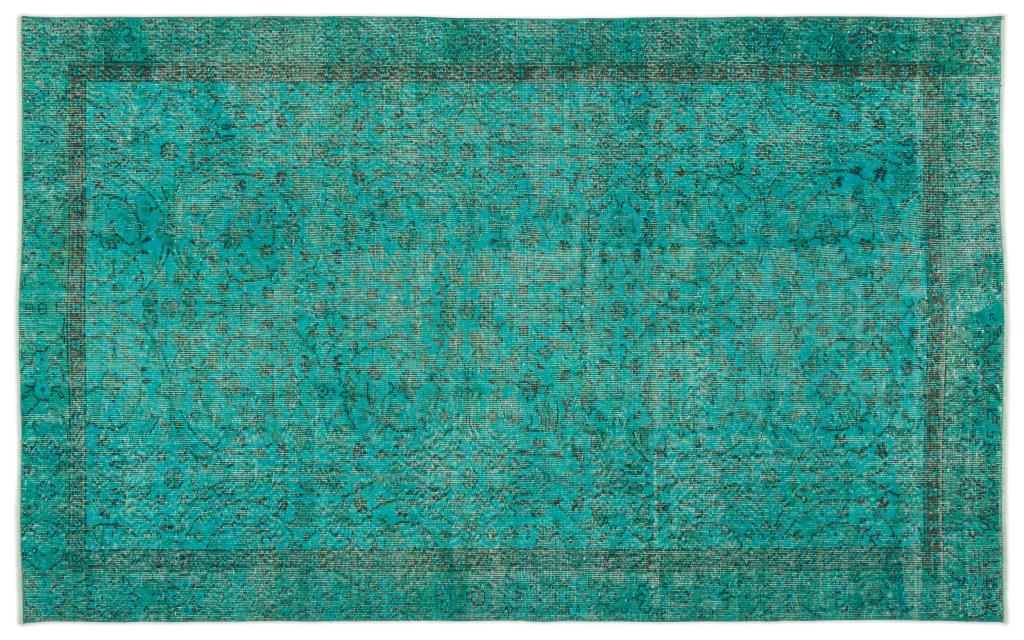 Apex Vintage Carpet Turquoise 17587 161 x 262 cm