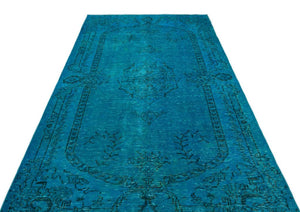 Apex Vintage Carpet Turquoise 18168 157 x 283 cm