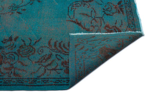 Apex Vintage Carpet Turquoise 18395 183 x 297 cm