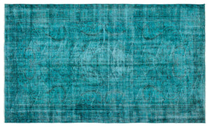 Apex Vintage Carpet Turquoise 18398 162 x 272 cm
