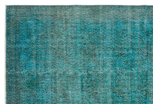 Apex Vintage Carpet Turquoise 18689 210 x 307 cm