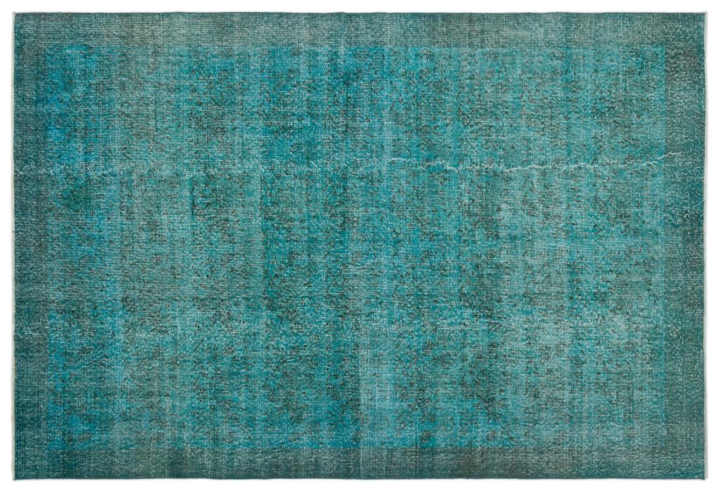 Apex Vintage Carpet Turquoise 18689 210 x 307 cm