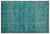 Apex Vintage Carpet Turquoise 18689 210 x 307 cm