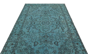 Apex Vintage Carpet Turquoise 18698 165 x 288 cm