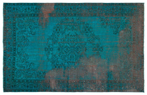Apex Vintage Halı Turkuaz 18754 175 x 282 cm