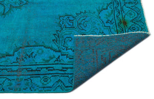 Apex Vintage Carpet Turquoise 18921 152 x 270 cm