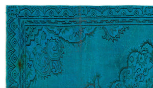 Apex Vintage Carpet Turquoise 18921 152 x 270 cm