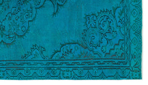 Apex Vintage Carpet Turquoise 18921 152 x 270 cm