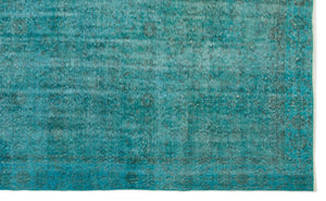 APEX Vintage Carpet Turquoise 19002 186 x 304 cm