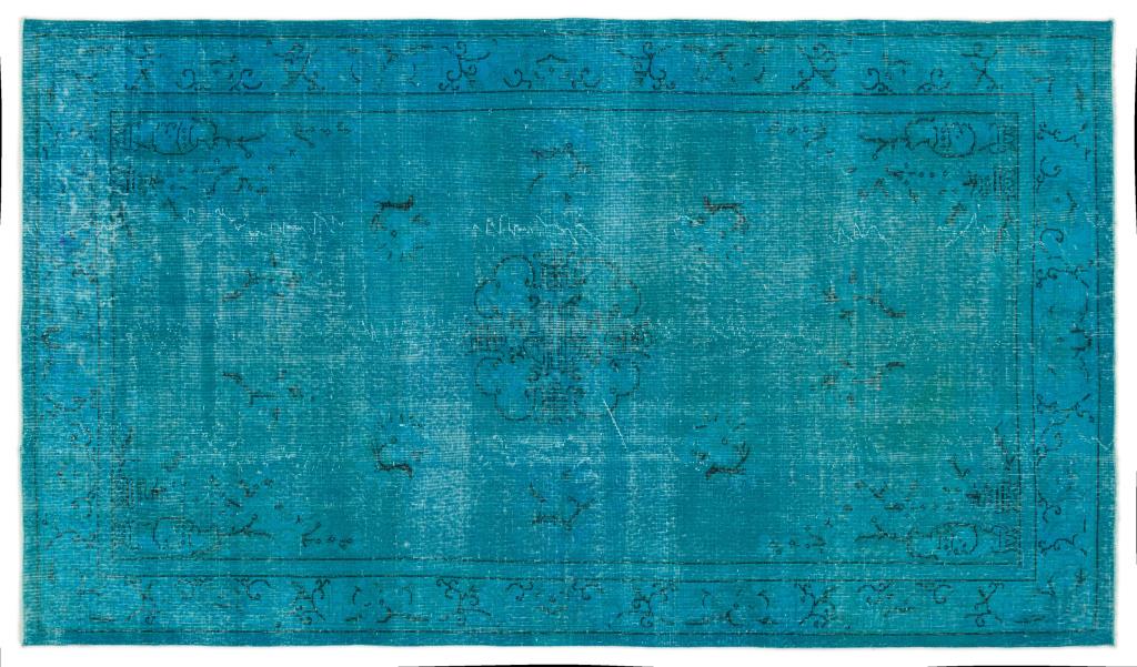 Apex Vintage Carpet Turquoise 19103 166 x 289 cm