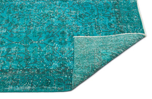 Apex Vintage Carpet Turquoise 19168 161 x 255 cm