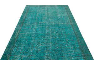Apex Vintage Carpet Turquoise 19168 161 x 255 cm