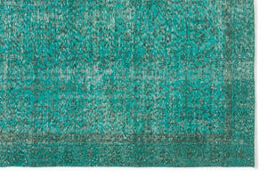 Apex Vintage Carpet Turquoise 19168 161 x 255 cm