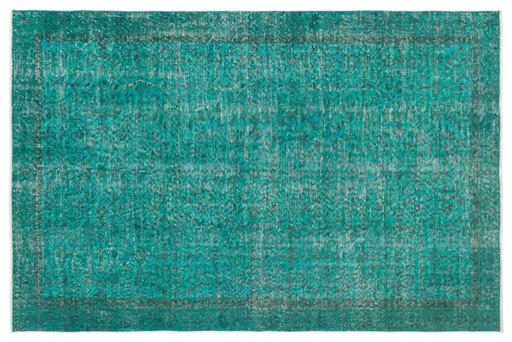 Apex Vintage Carpet Turquoise 19168 161 x 255 cm