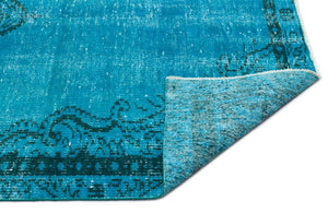 Apex Vintage Carpet Turquoise 19424 147 x 260 cm