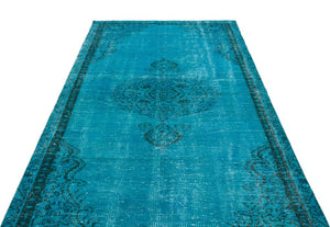 Apex Vintage Carpet Turquoise 19424 147 x 260 cm