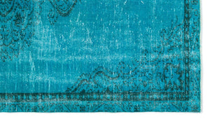 Apex Vintage Carpet Turquoise 19424 147 x 260 cm