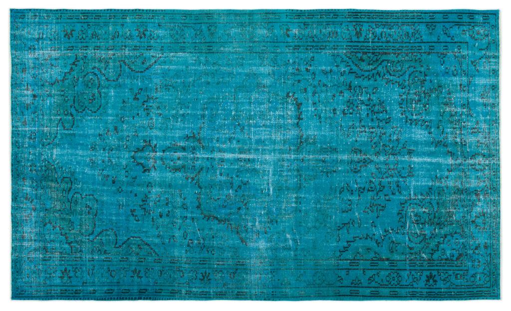 Apex Vintage Carpet Turquoise 19446 156 x 255 cm