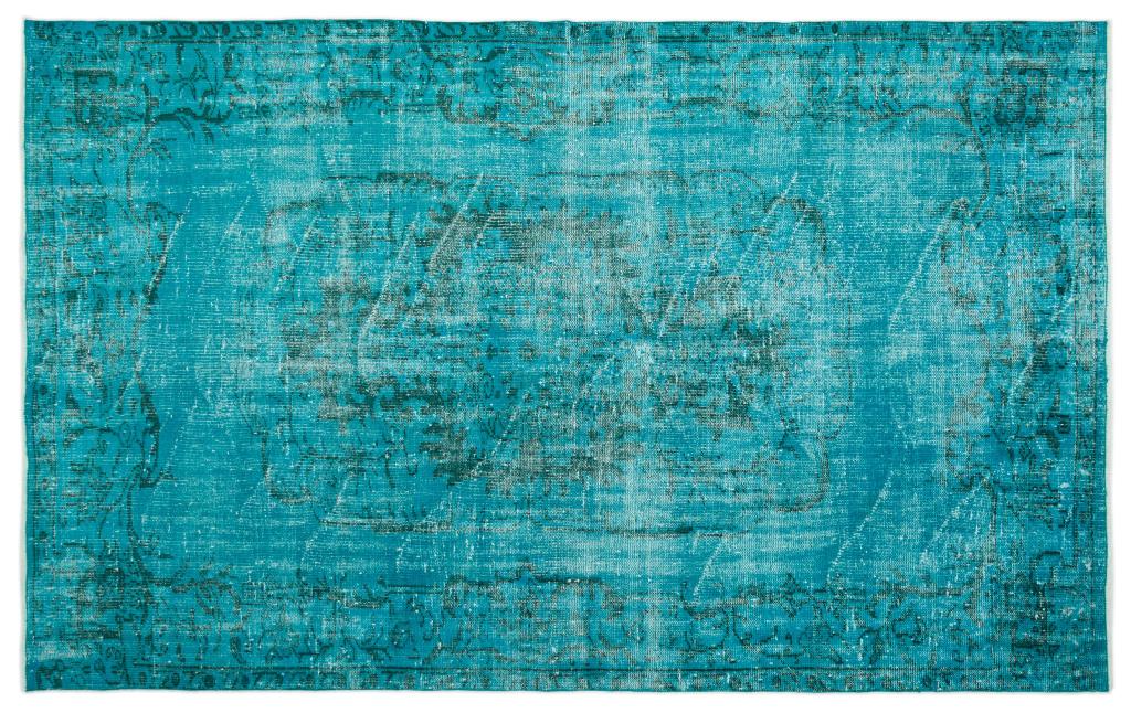 Apex Vintage Carpet Turquoise 19546 185 x 284 cm