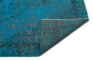 Apex Vintage Carpet Turquoise 19554 162 x 278 cm