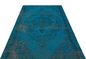 Apex Vintage Carpet Turquoise 19554 162 x 278 cm