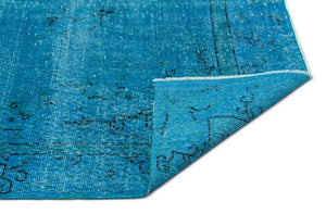 Apex Vintage Carpet Turquoise 19658 163 x 278 cm