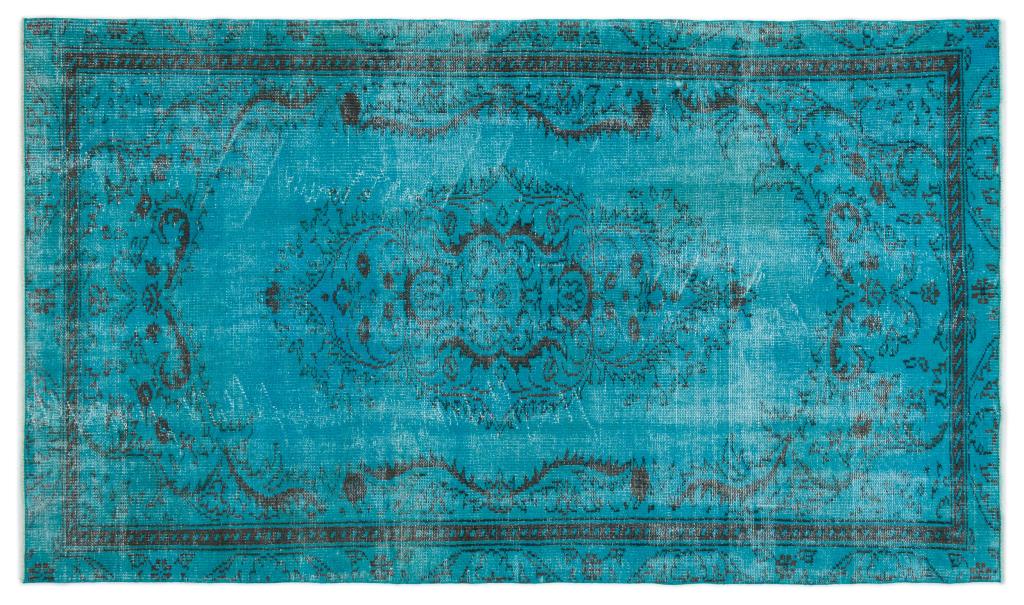 Apex Vintage Carpet Turquoise 19683 147 x 250 cm