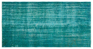 APEX Vintage Carpet Turquoise 19729 126 x 238 cm