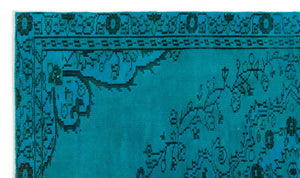 Apex Vintage Carpet Turquoise 19731 135 x 224 cm