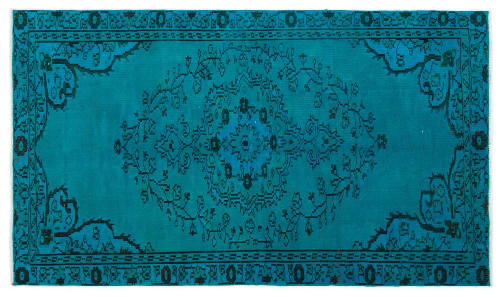 Apex Vintage Carpet Turquoise 19731 135 x 224 cm