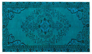 Apex Vintage Carpet Turquoise 19731 135 x 224 cm
