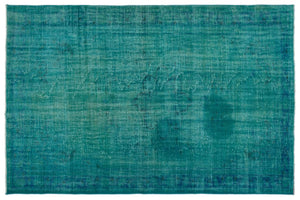 Apex Vintage Carpet Turquoise 22679 187 x 276 cm