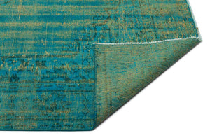 Apex Vintage Carpet Turquoise 23052 183 x 288 cm