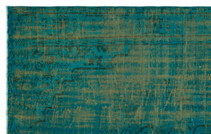 Apex Vintage Carpet Turquoise 23052 183 x 288 cm