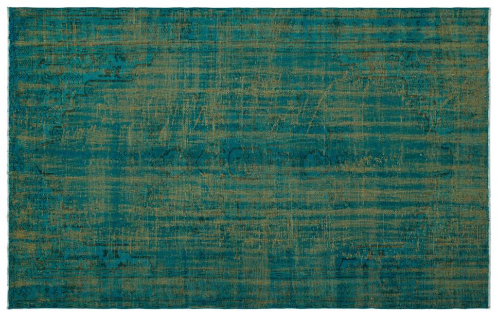 Apex Vintage Carpet Turquoise 23052 183 x 288 cm