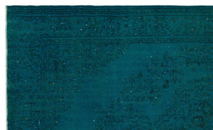 Apex Vintage Carpet Turquoise 23070 184 x 308 cm