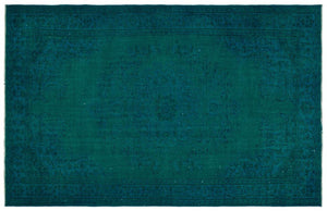 Apex Vintage Halı Turkuaz 23072 182 x 284 cm