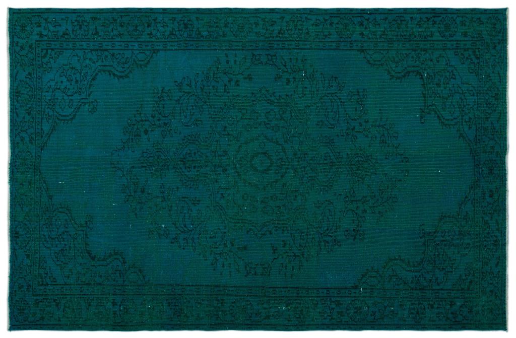 Apex Vintage Carpet Turquoise 23195 164 x 259 cm