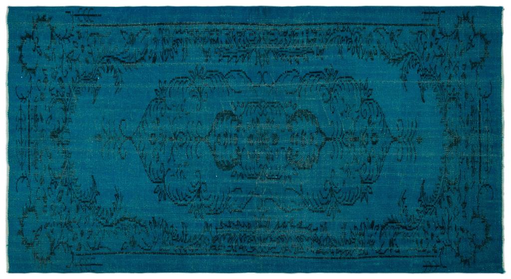 Apex Vintage Carpet Turquoise 23198 144 x 266 cm