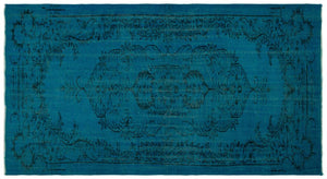 Apex Vintage Carpet Turquoise 23198 144 x 266 cm