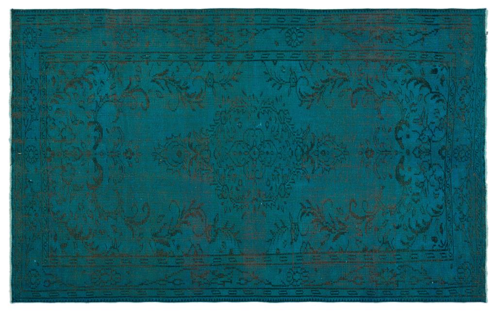 Apex Vintage Carpet Turquoise 23329 157 x 253 cm