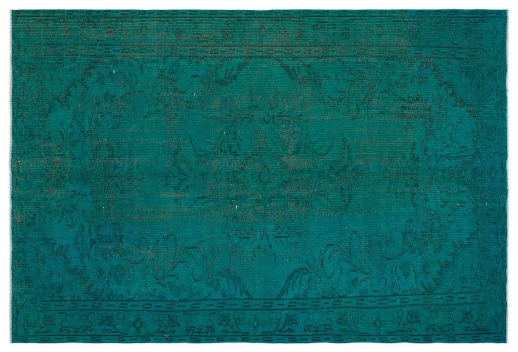 Apex Vintage Carpet Turquoise 23349 175 x 263 cm
