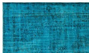 Apex Vintage Carpet Turquoise 23355 186 x 313 cm